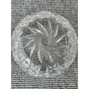 Cut‎ Glass 9" Heavy Bowl Saw Tooth Rim